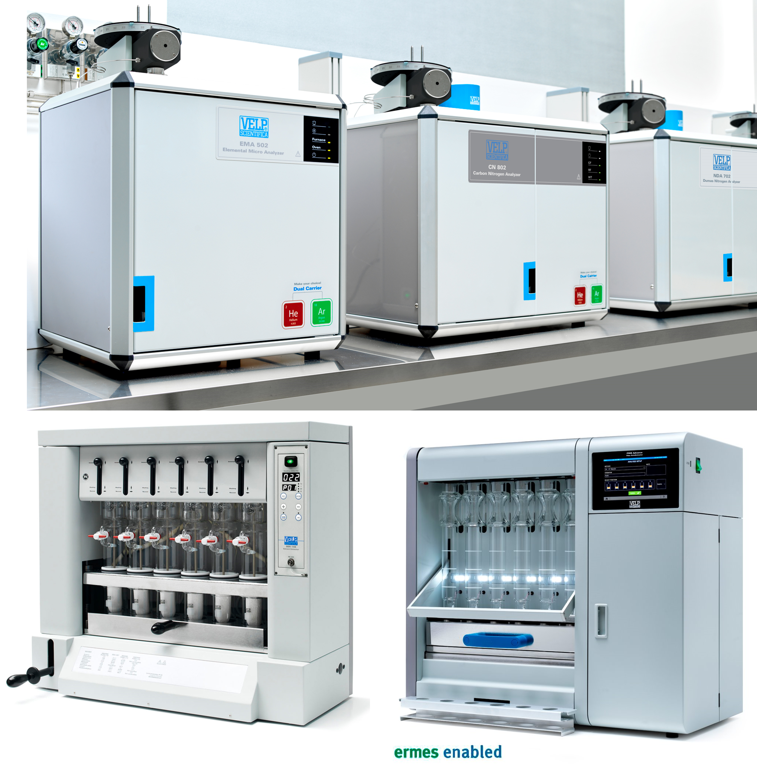 Elemental Analyzers, Velp Solvent Extractor, Velp Fiber Analyzer.png Elemental Analyzers, Velp Solvent Extractor, Velp Fiber Analyzer.png